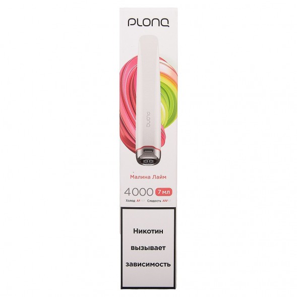 PLONQ PLUS PRO - Малина Лайм (4000 затяжек) купить в Ростове-на-Дону