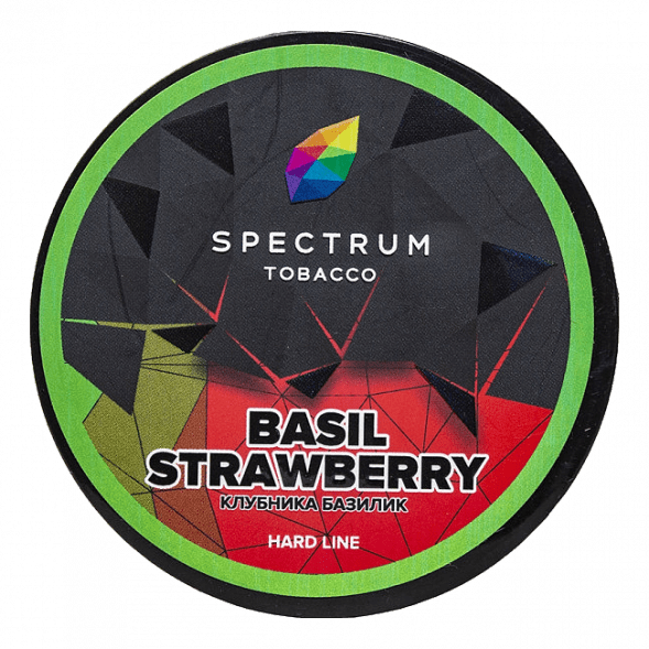 Табак Spectrum Hard - Basil Strawberry (Клубника Базилик, 200 грамм) купить в Ростове-на-Дону