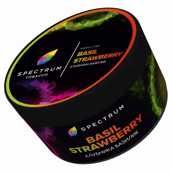 Табак Spectrum Hard - Basil Strawberry (Клубника Базилик, 200 грамм) купить в Ростове-на-Дону