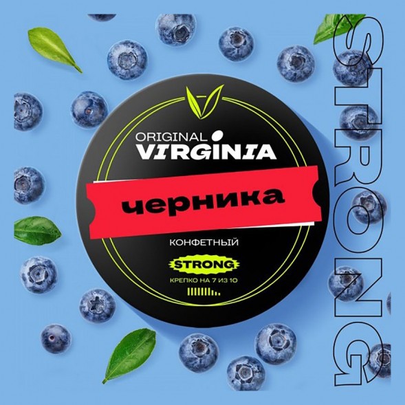 Табак Original Virginia Strong - Черника (100 грамм) купить в Ростове-на-Дону