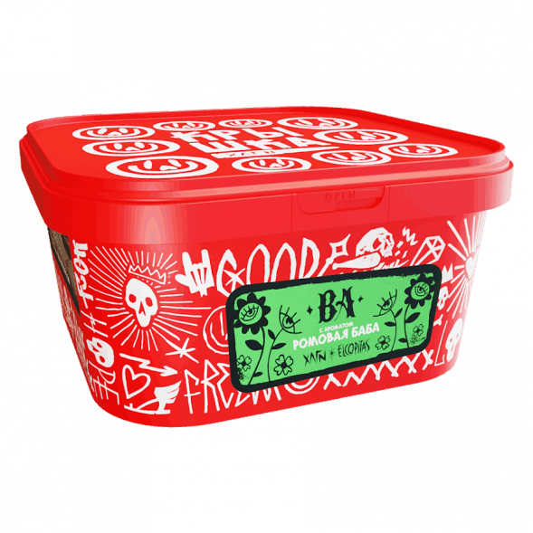 Табак Хулиган - BA (Ромовая Баба, 200 грамм) купить в Ростове-на-Дону