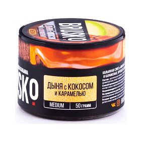 Смесь Brusko Medium - Дыня с Кокосом и Карамелью (50 грамм) купить в Ростове-на-Дону