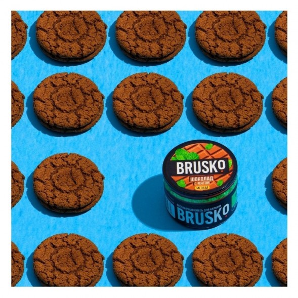 Смесь Brusko Medium - Шоколад с Мятой (250 грамм) купить в Ростове-на-Дону
