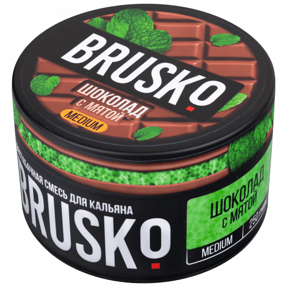 Смесь Brusko Medium - Шоколад с Мятой (250 грамм) купить в Ростове-на-Дону