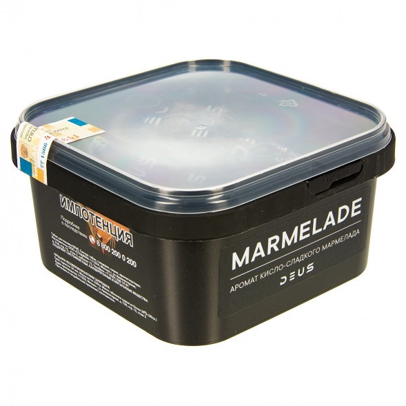 Табак Deus - Marmelade (Кисло-Сладкий Мармелад, 250 грамм) купить в Ростове-на-Дону