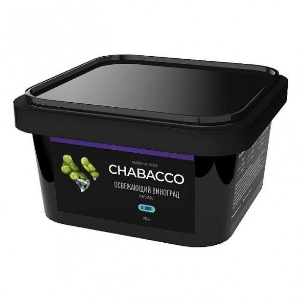 Смесь Chabacco MEDIUM - Ice Grape (Освежающий Виноград, 200 грамм) купить в Ростове-на-Дону