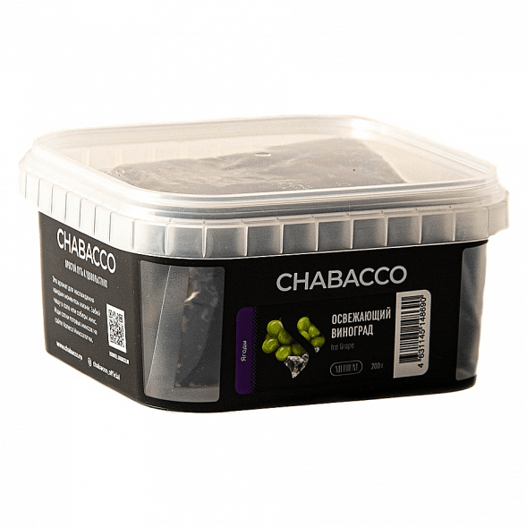 Смесь Chabacco MEDIUM - Ice Grape (Освежающий Виноград, 200 грамм) купить в Ростове-на-Дону