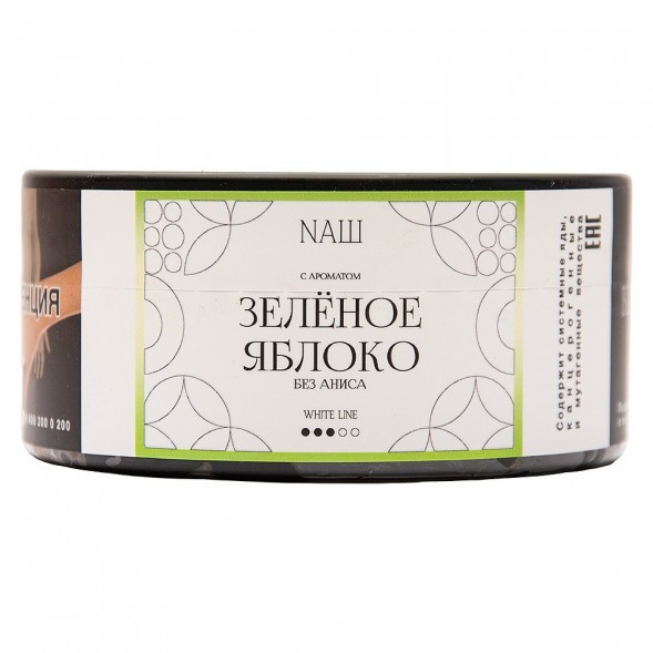 Табак NАШ WHITE - Зелёное Яблоко (100 грамм) купить в Ростове-на-Дону