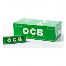 Бумага для самокруток OCB - №8 Green (50штук/50)