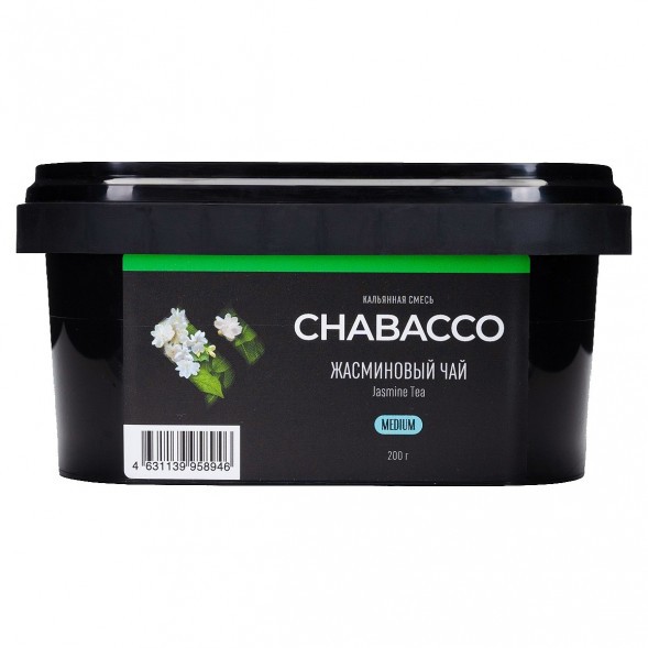 Смесь Chabacco MEDIUM - Jasmine Tea (Жасминовый Чай, 200 грамм) купить в Ростове-на-Дону