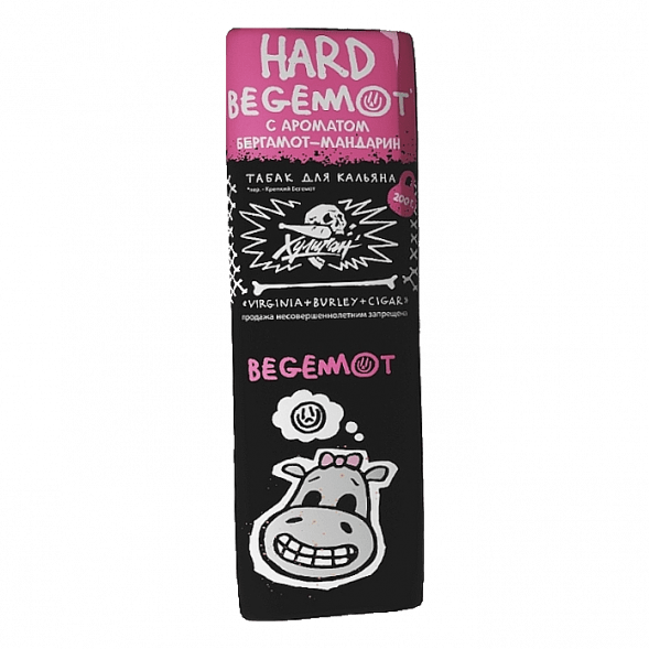 Табак Хулиган Hard - Begemot (Бергамот и Мандарин, 200 грамм) купить в Ростове-на-Дону