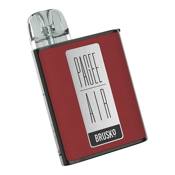 Электронная сигарета Brusko PAGEE AIR - Crimson Red (Красный) купить в Ростове-на-Дону
