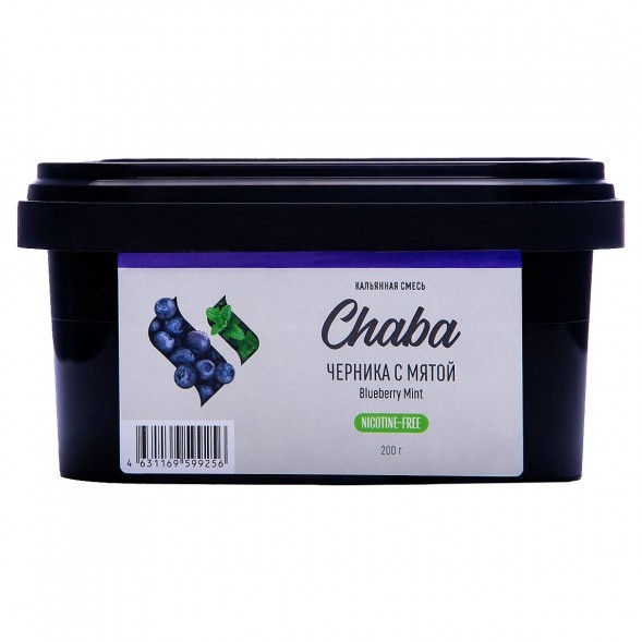 Смесь Chaba - Blueberry Mint (Черника с Мятой, 200 грамм, Без никотина) купить в Ростове-на-Дону