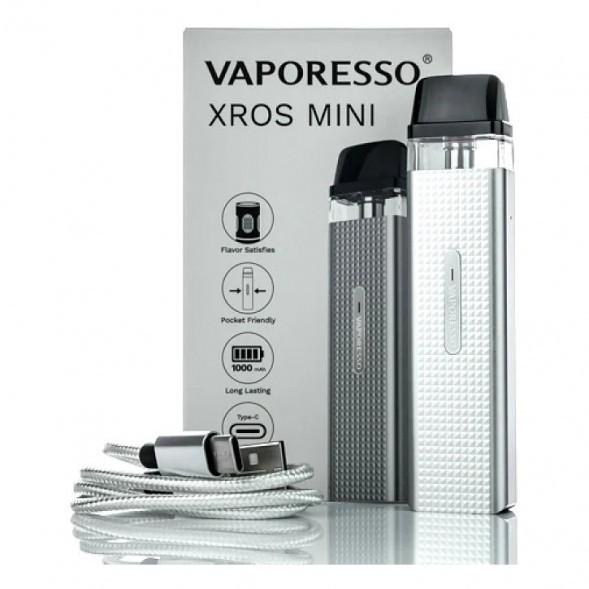 Электронная сигарета Vaporesso XROS Mini - Silver купить в Ростове-на-Дону