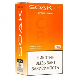 SOAK CUBE - Хурма Гранат (7000 затяжек)