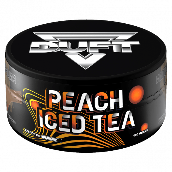 Табак Duft - Peach Iced Tea (Ледяной Персиковый Чай, 80 грамм) купить в Ростове-на-Дону