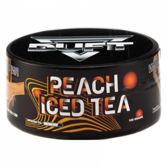 Табак Duft - Peach Iced Tea (Ледяной Персиковый Чай, 80 грамм) купить в Ростове-на-Дону