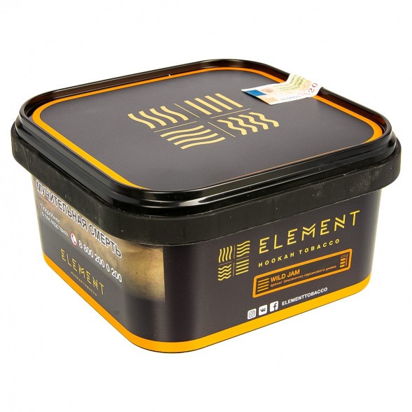 Табак Element Земля - Wild Jam (Землянично-Персиковый Джем, 200 грамм) купить в Ростове-на-Дону