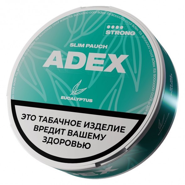 Табак жевательный ADEX STRONG SLIM - Eucalyptus (Эвкалипт) купить в Ростове-на-Дону