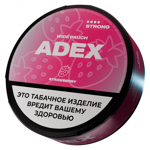 Табак жевательный ADEX STRONG WIDE - Strawberry (Клубника) купить в Ростове-на-Дону