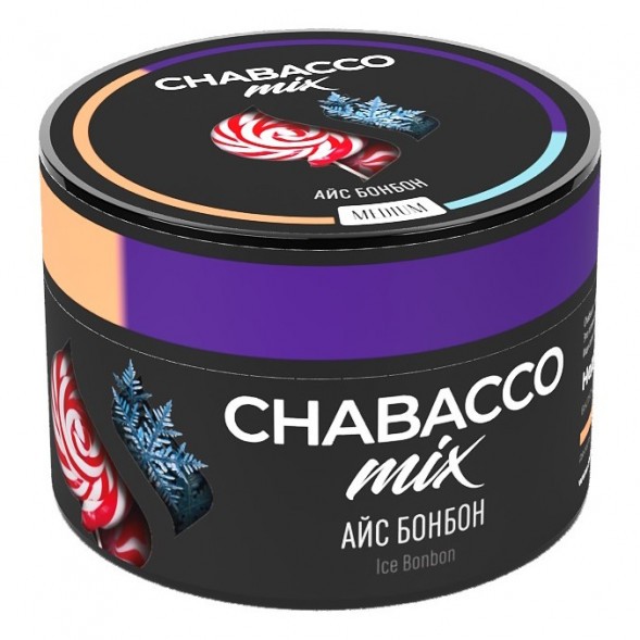 Смесь Chabacco MIX MEDIUM - Ice Bonbon (Айс Бонбон, 40 грамм) купить в Ростове-на-Дону