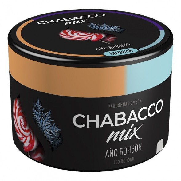 Смесь Chabacco MIX MEDIUM - Ice Bonbon (Айс Бонбон, 40 грамм) купить в Ростове-на-Дону