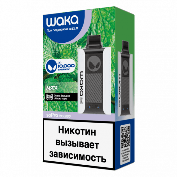 WAKA - Мята (10000 затяжек) купить в Ростове-на-Дону