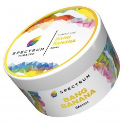 Табак Spectrum - Banana Bang (Банан, 200 грамм)