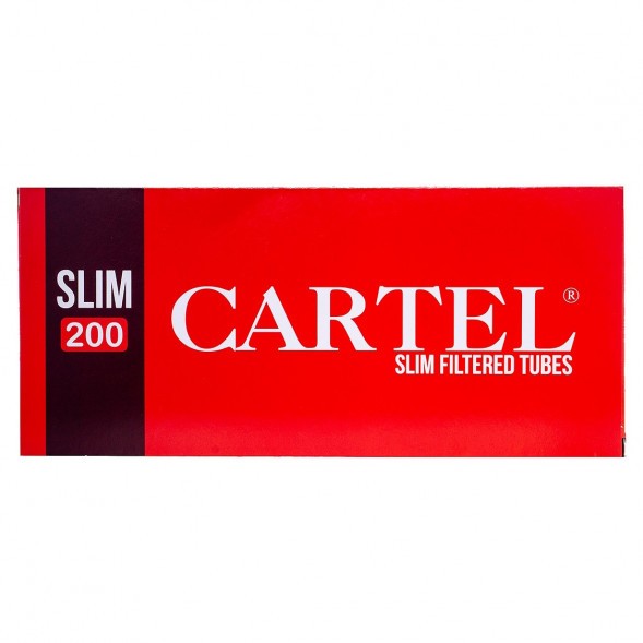 Гильзы сигаретные Cartel - Slim Red 84x17мм (200 штук) купить в Ростове-на-Дону