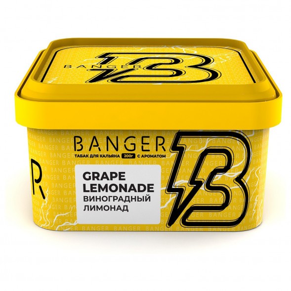 Табак Banger - Grape Lemonade (Виноградный Лимонад, 200 грамм) купить в Ростове-на-Дону