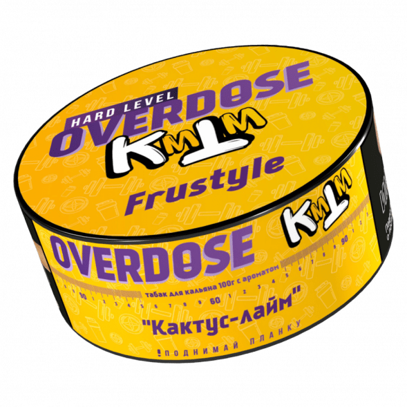 Табак Overdose - Frustyle (Кактус-Лайм, 100 грамм) купить в Ростове-на-Дону