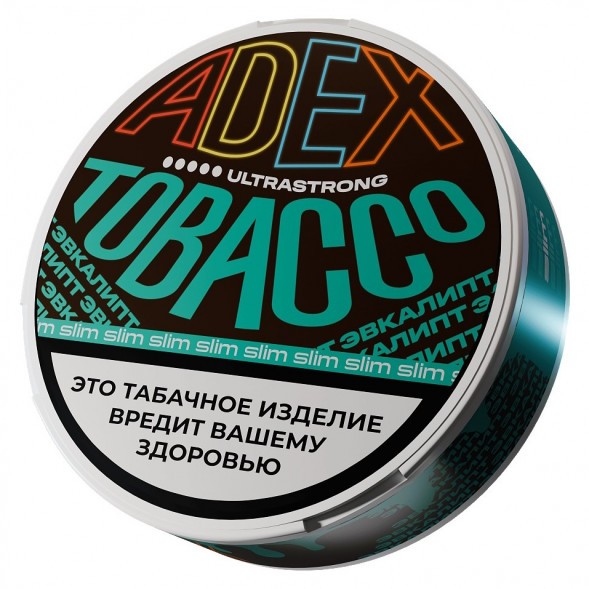 Табак жевательный ADEX ULTRA STRONG SLIM - Эвкалипт купить в Ростове-на-Дону