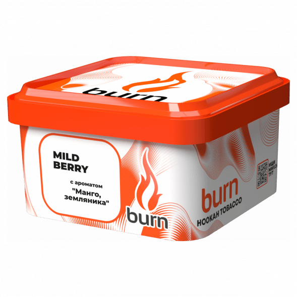 Табак Burn - Mild Berry (Манго - Земляника, 200 грамм) купить в Ростове-на-Дону