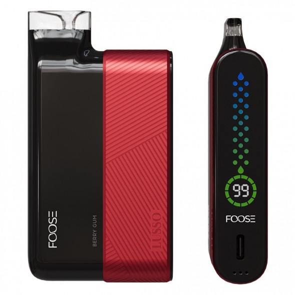 FOOSE LUSSO - Ягодная Жвачка (Berry Gum, 10000 затяжек) купить в Ростове-на-Дону
