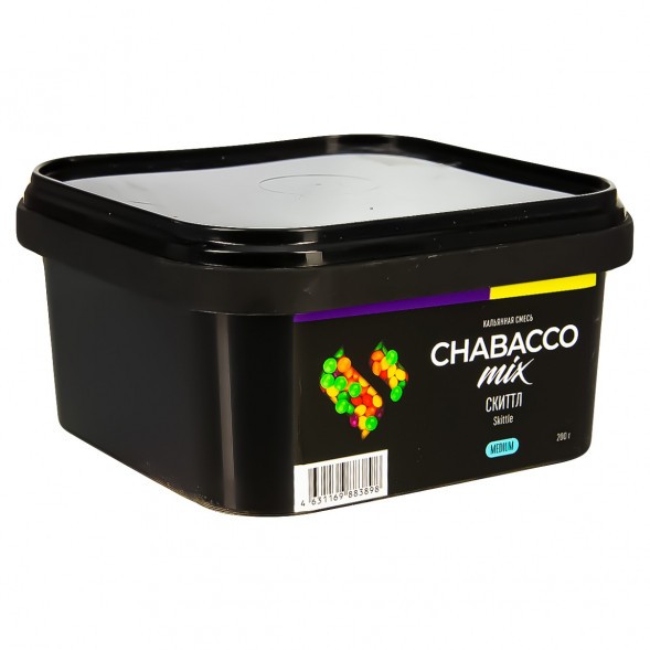 Смесь Chabacco MIX MEDIUM - Skittle (Скиттл, 200 грамм) купить в Ростове-на-Дону