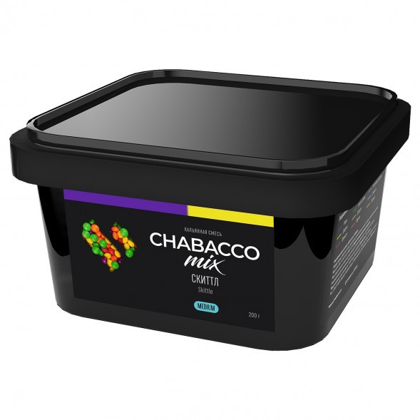 Смесь Chabacco MIX MEDIUM - Skittle (Скиттл, 200 грамм) купить в Ростове-на-Дону