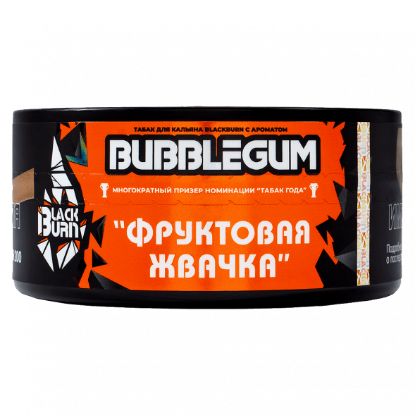 Табак BlackBurn - Bubble Gum (Фруктовая Жвачка, 100 грамм) купить в Ростове-на-Дону
