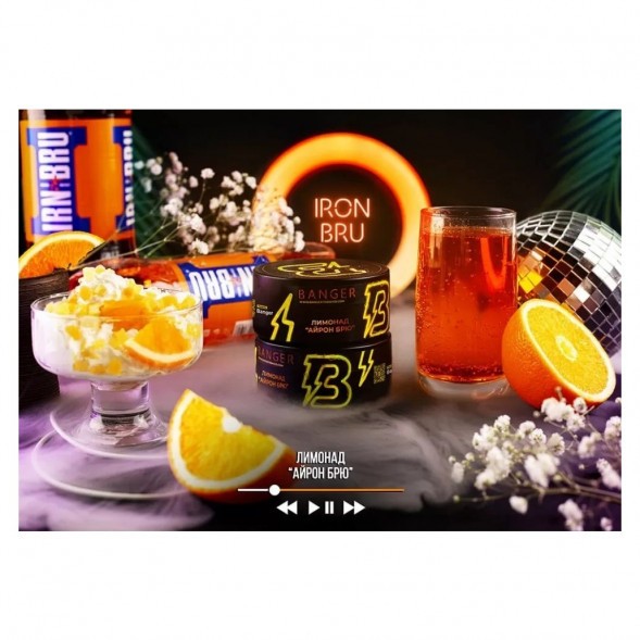 Табак Banger - Iron Bru (Лимонад Айрон Брю, 100 грамм) купить в Ростове-на-Дону