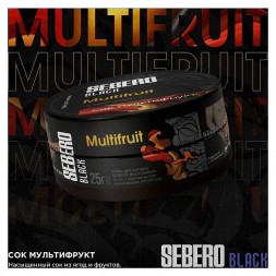 Табак Sebero Black - Multifruit (Сок Мультифрукт, 200 грамм)