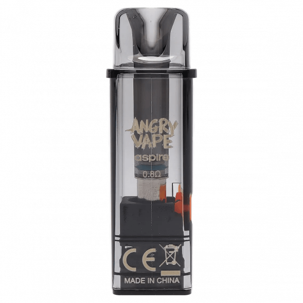 Сменный картридж Brusko - Angry Vape Fury (Прозрачный, 0.8 Ом) купить в Ростове-на-Дону