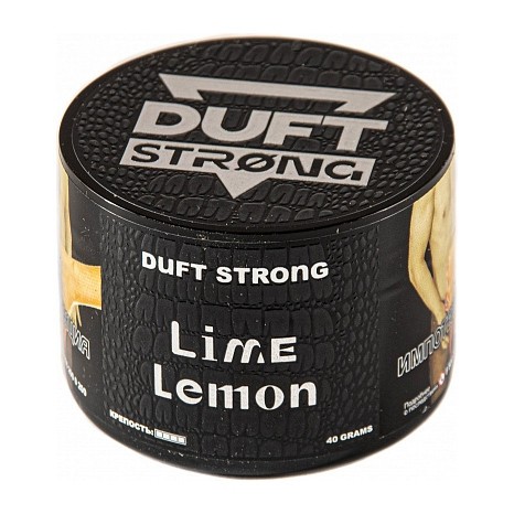 Табак Duft Strong - Lime Lemon (Лайм и Лимон, 40 грамм) купить в Ростове-на-Дону