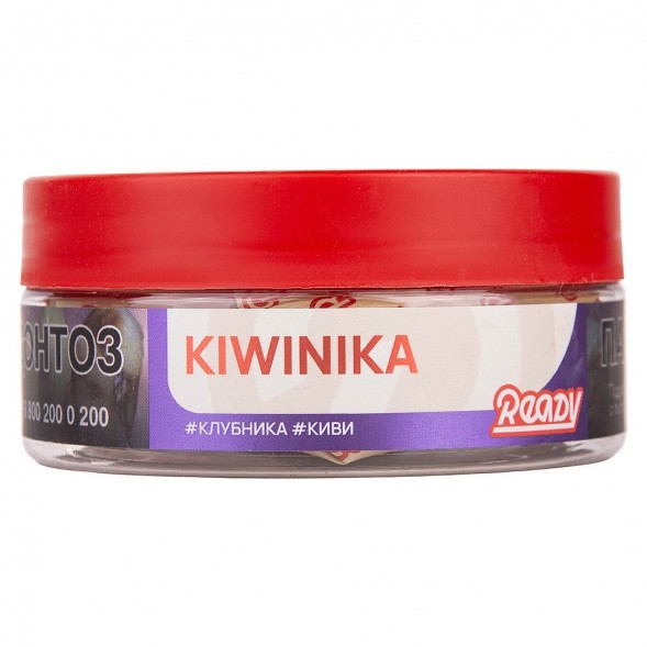 Табак Ready - №19 Kiwinika /Strawberry, Elderberry, Kiwi (Клубника, Киви, Бузина, 100 грамм) купить в Ростове-на-Дону