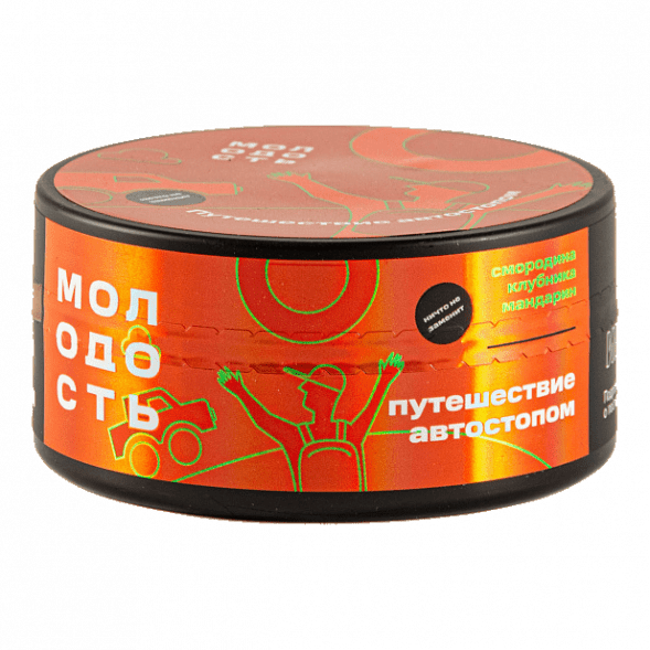 Табак Молодость - Путешествие Автостопом (Смородина, Клубника, Мандарин, 100 грамм) купить в Ростове-на-Дону