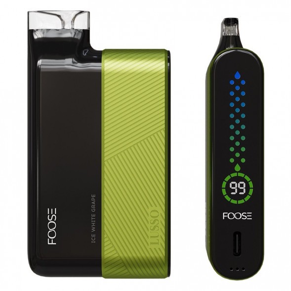 FOOSE LUSSO - Ледяной Белый Виноград (Ice White Grape, 10000 затяжек) купить в Ростове-на-Дону