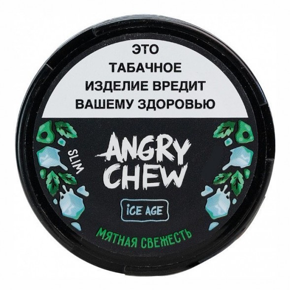 Табак жевательный Angry Chew Slim Medium - Мятная Свежесть (12 грамм) купить в Ростове-на-Дону
