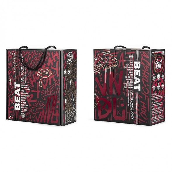 Кальян Alpha Hookah - Beat Vandal Red (Без Колбы) купить в Ростове-на-Дону