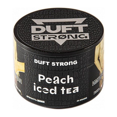Табак Duft Strong - Peach Iced Tea (Ледяной Персиковый Чай, 40 грамм) купить в Ростове-на-Дону
