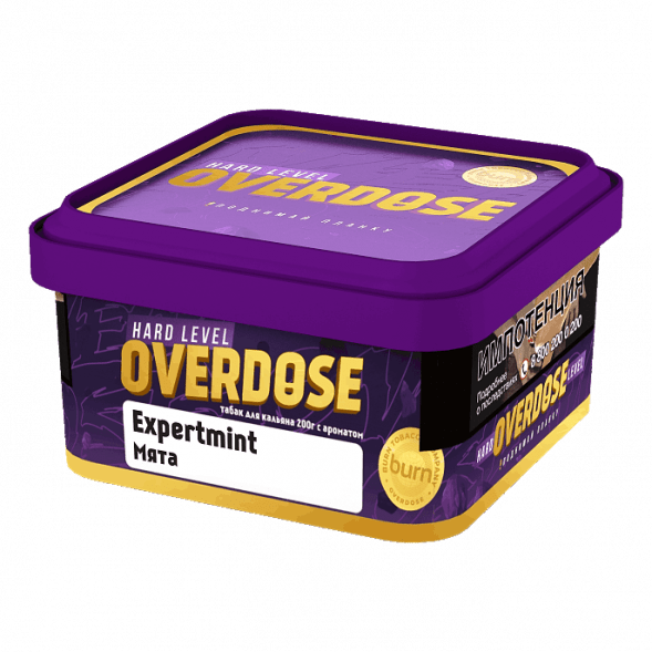 Табак Overdose - Expertmint (Мята, 200 грамм) купить в Ростове-на-Дону