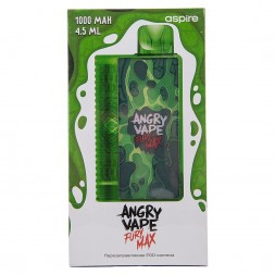 Электронная сигарета Brusko - Angry Vape Fury Max (Зелёный)