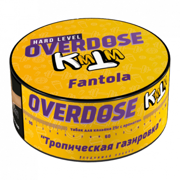 Табак Overdose - Fantola (Тропическая Газировка, 25 грамм) купить в Ростове-на-Дону